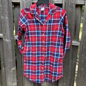 Lands End Women's Flannel Nightgown Size 2X Sleepshirt, NWT